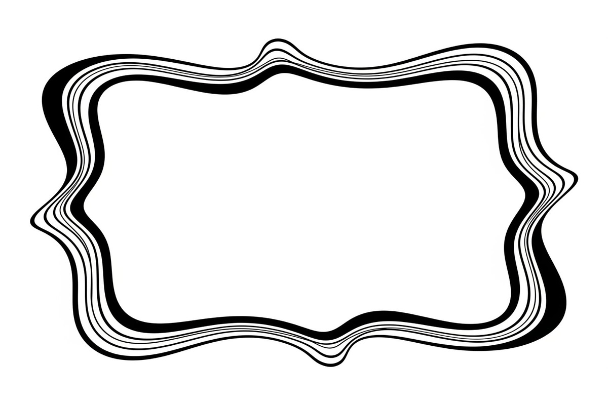 Abstract Line Frame SVG Bundle, an Illustration by yasushie (Photo 14 of 31)