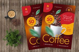 Coffe Shop Flyer Template