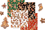 Gingerbread, a Food Illustration by JennyColorArt (Thumbnail 4 of 5)