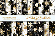 Luxury Christmas patterns., a Texture Graphic by KENO Mascots (Thumbnail 1 of 5)
