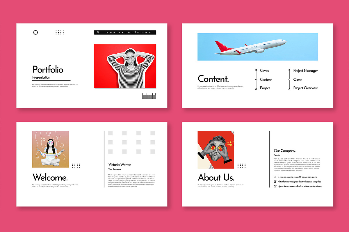 Portfolio Presentation Template, a Presentation Template by Mighty-Slide (Photo 2 of 5)