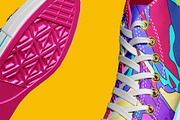 Sneakers Shoes Mockup - 9 views, a Packaging Mockup by Illusiongraphic (Thumbnail 17 of 28)