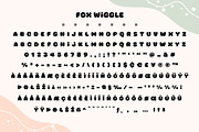 Fox Wiggle: 3 Font Styles, a Symbol Font by Fox7 By Rattana (Thumbnail 9 of 12)