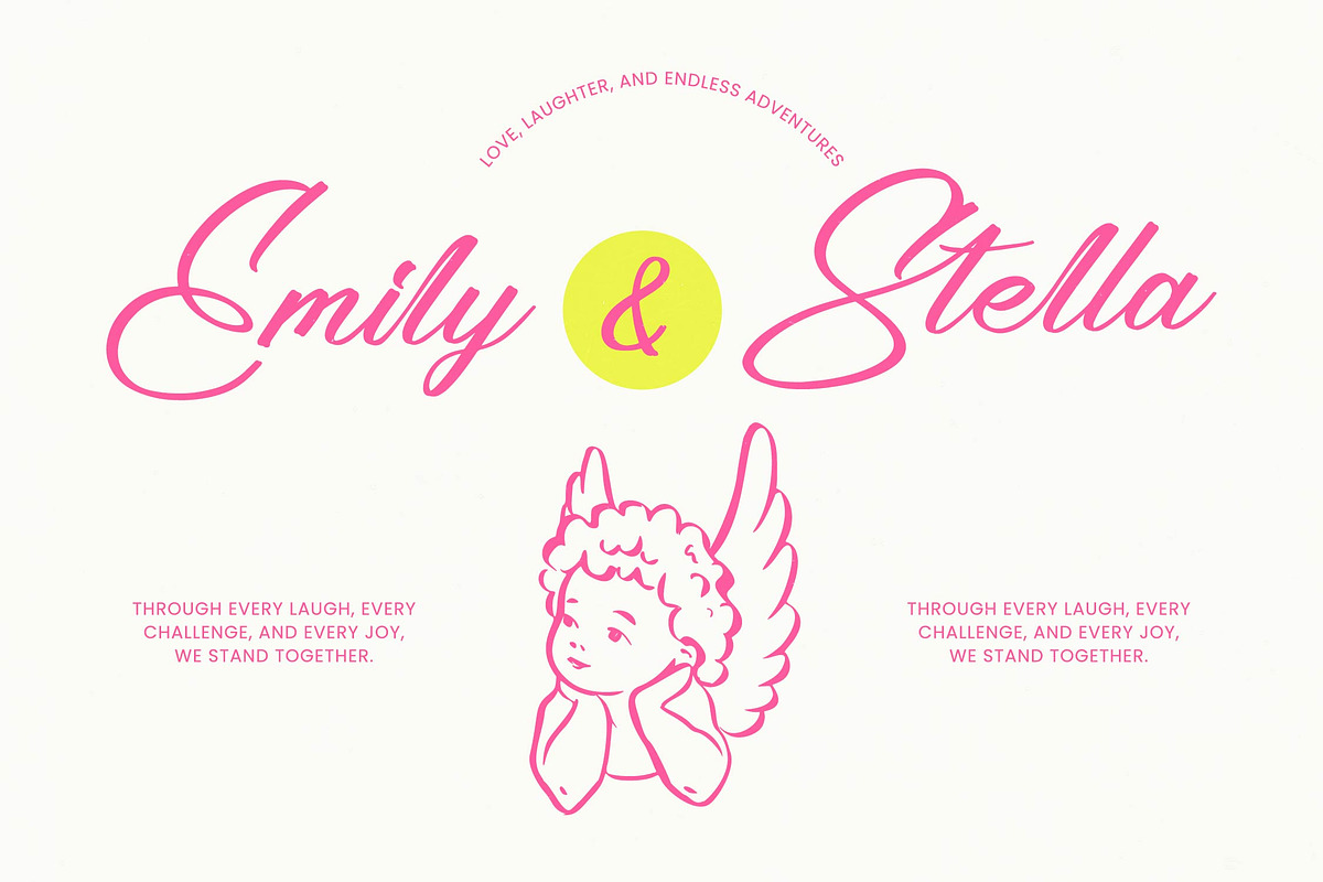 Ayeshy Clanita Bold Calligraphy, a Script Font by stylishtype.co (Photo 2 of 20)