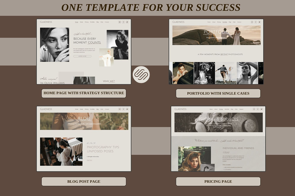 SquareSpace Website Template Photo, a Squarespace Template by Almadrava (Photo 8 of 10)