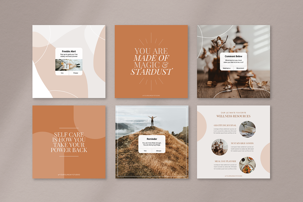 Wellness Coach Resource Canva Bundle, a Design Template by Studio Soluna (Photo 16 of 45)