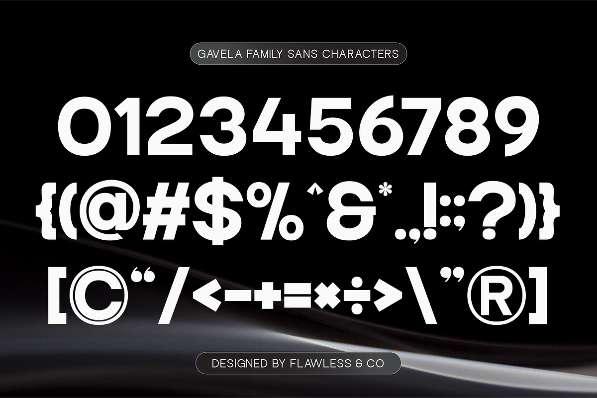 Gavela - Family Corporate Sans Font, a Sans Serif Font by Flawless And Co (Photo 9 of 10)