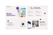 Elegant Project Management Template, a Presentation Template by Eklip Studio (Thumbnail 2 of 5)