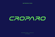 Croparo - Modern Sport Typeface, a Sans Serif Font by Letterna (Thumbnail 1 of 4)