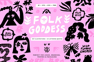 FOLK GODDESS | 212 BRANDING SHAPES