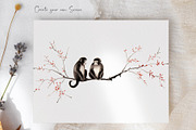 Zen Brushstrokes Sumi-e Clipart Set, an Illustration by Dazzling Art Boutique (Thumbnail 6 of 11)