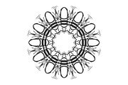 Decorative Mandala Digital Art Pack, a Decorative Illustration by NJ Himel (Thumbnail 48 of 101)