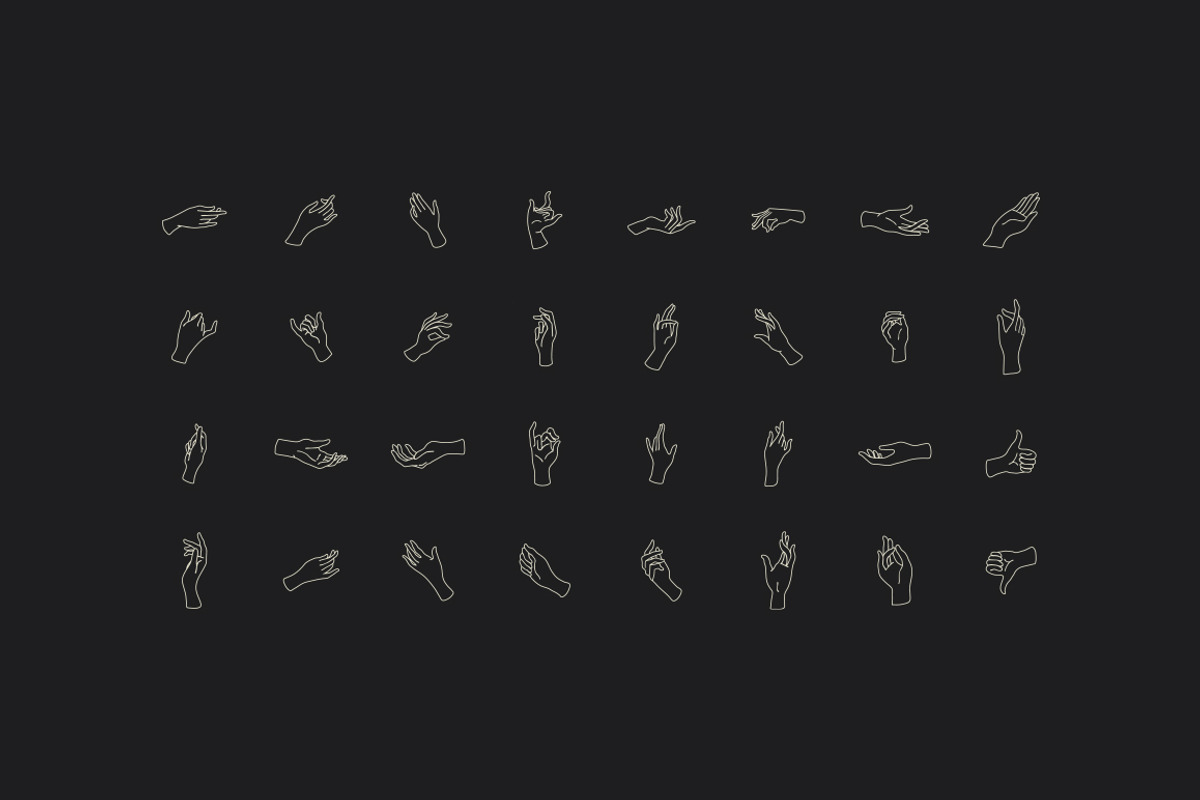 Vector Hand Illustrations, a Person Illustration by Britt Fabello (Photo 3 of 7)