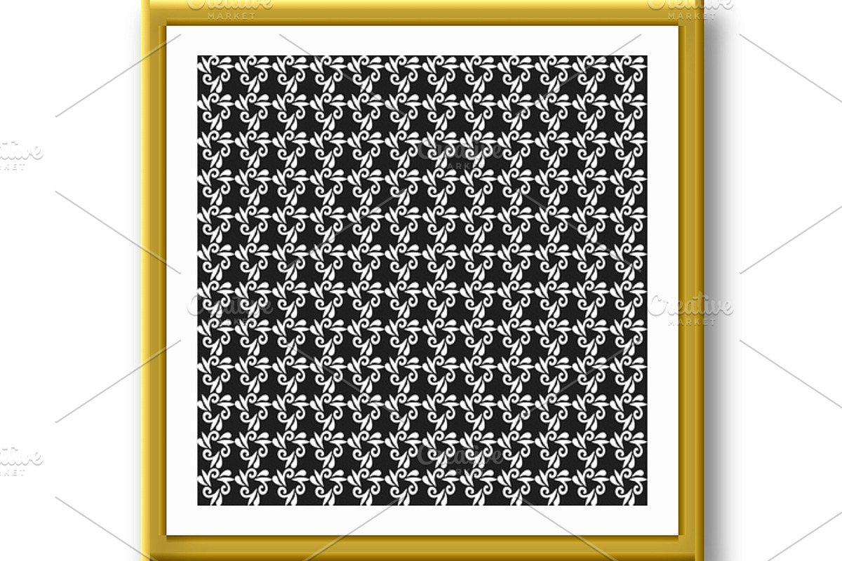 Floral Seamless Vector Pattern With, a Pattern Graphic by FineArtStudio (Photo 3 of 3)