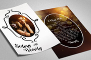 Wedding Card Flyer Templates, an Invitation Template by Design Up (Thumbnail 2 of 2)