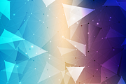 Polygons: Gradient Backgrounds, a Pattern Graphic by chewkotski (Thumbnail 4 of 10)