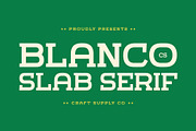 CS Blanco – Slab Serif Font, a Slab Serif Font by Craft Supply Co. (Thumbnail 1 of 8)