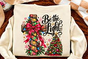Be the Light Matthew Christmas PNG, a Seasonal Illustration by Canvas Craft (Thumbnail 4 of 6)
