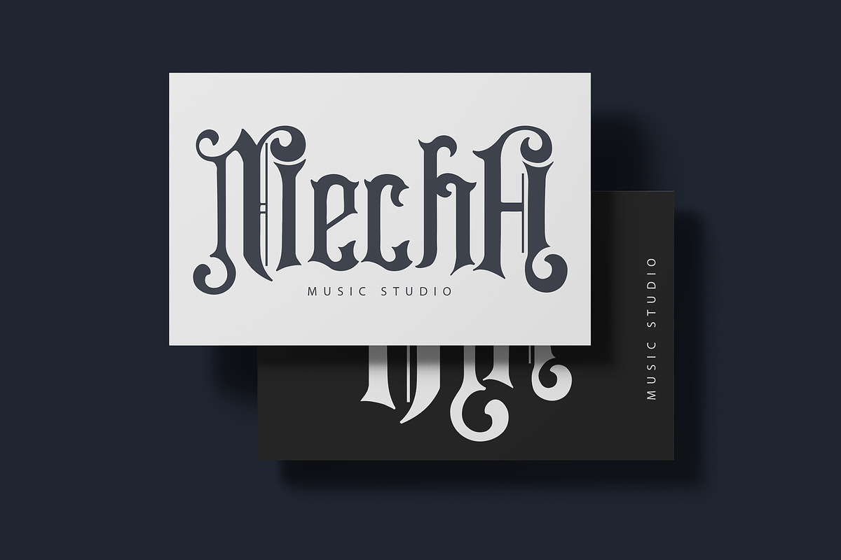 DarkPower-Modern Decorative Typeface, a Handwritten Font by overlaytemplates (Photo 2 of 7)