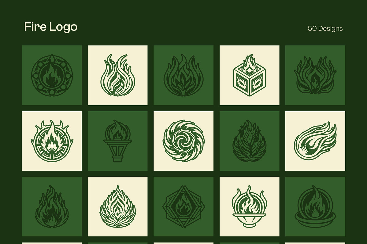 Nature Logo Bundle, a Solid Icon by Creative Stall (Photo 12 of 36)