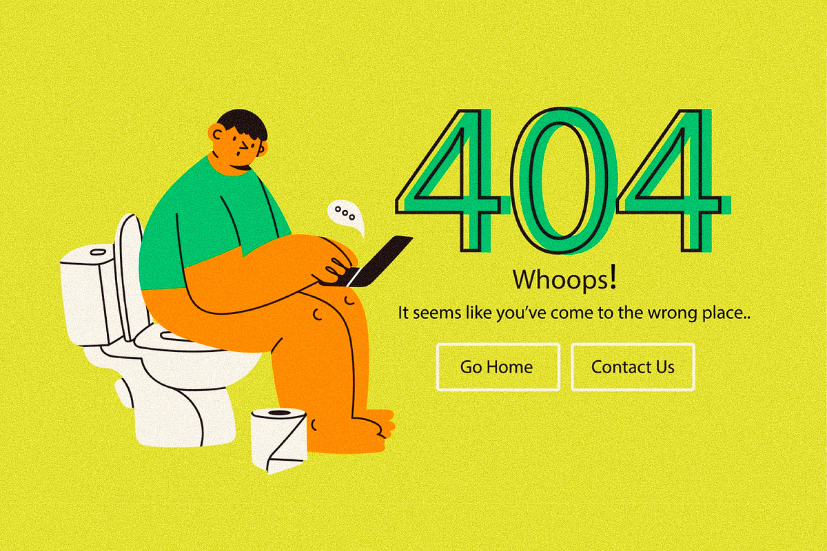 Error 404 pages, a Work Illustration by Twisted Tail (Photo 6 of 8)
