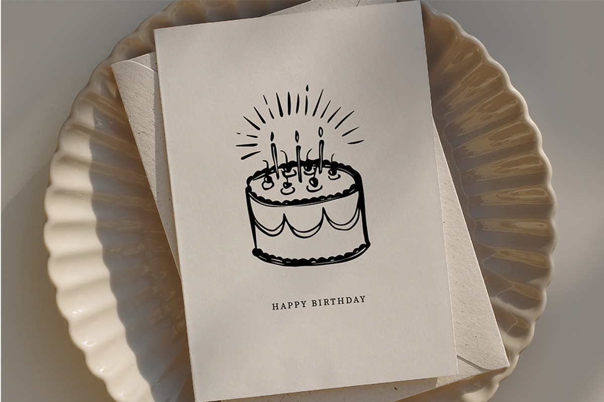 Hand Drawn Happy Birthday Clipart, an Illustration by Jordyn Grace Design (Photo 3 of 4)