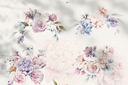 Watercolor Pastel Flowers, a Decorative Illustration by Damian Roh (Thumbnail 6 of 17)