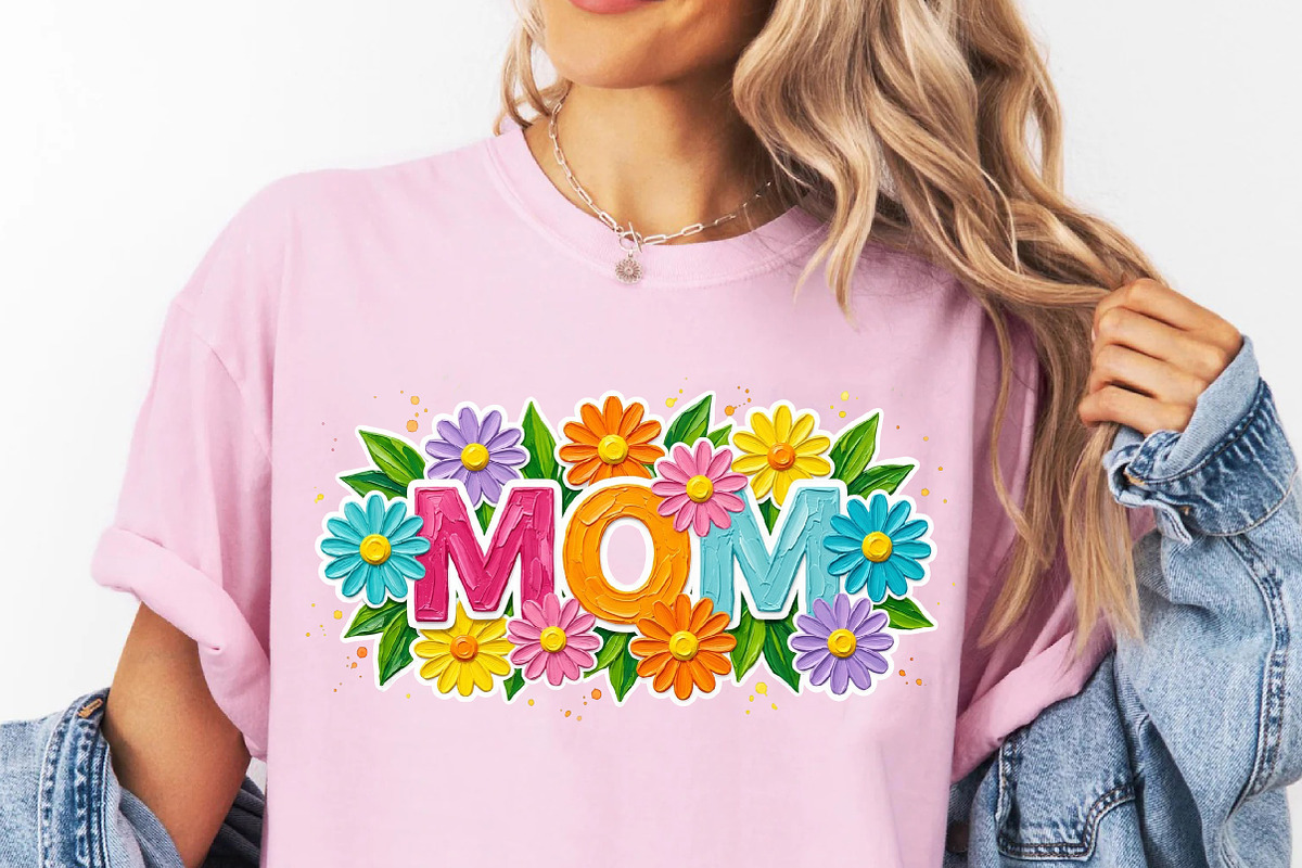 MOM Png Mother's Day Png, an Illustration by Designworld (Photo 1 of 3)