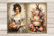 Victorian Easter Junk Journal, a Person Illustration by GlamArtZhanna (Thumbnail 9 of 10)
