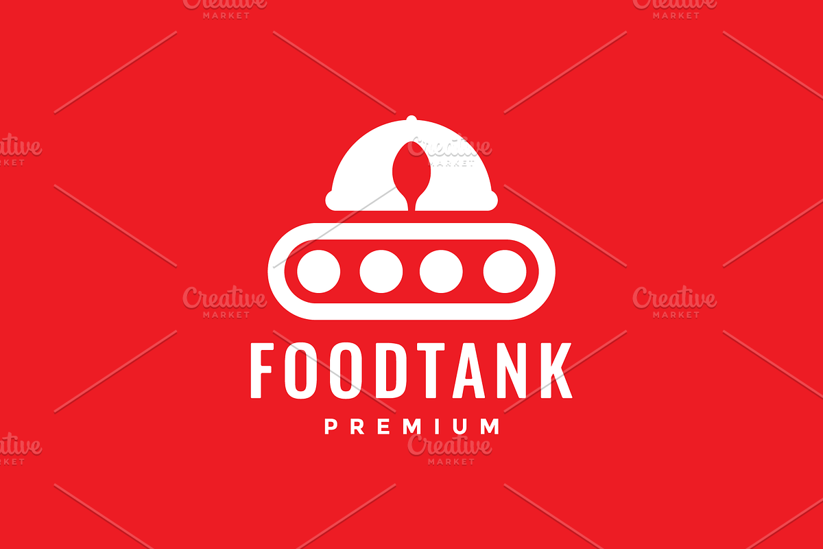 food tank restaurant brand logo, a Branding & Logo Template by devastd
