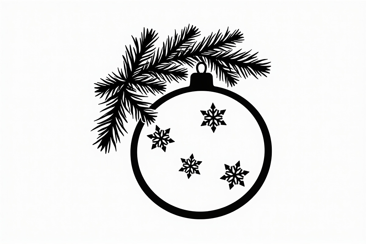 Christmas Ornament Laser Cut Design, a Graphic by balal (Photo 15 of 16)