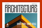Resigan || Modern Condensed Dosplay, a Sans Serif Font by Ermedia Studio (Thumbnail 2 of 10)