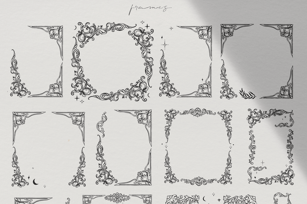 Sacred vintage frames collection, an Object Graphic by Anastasy_helter (Photo 6 of 12)