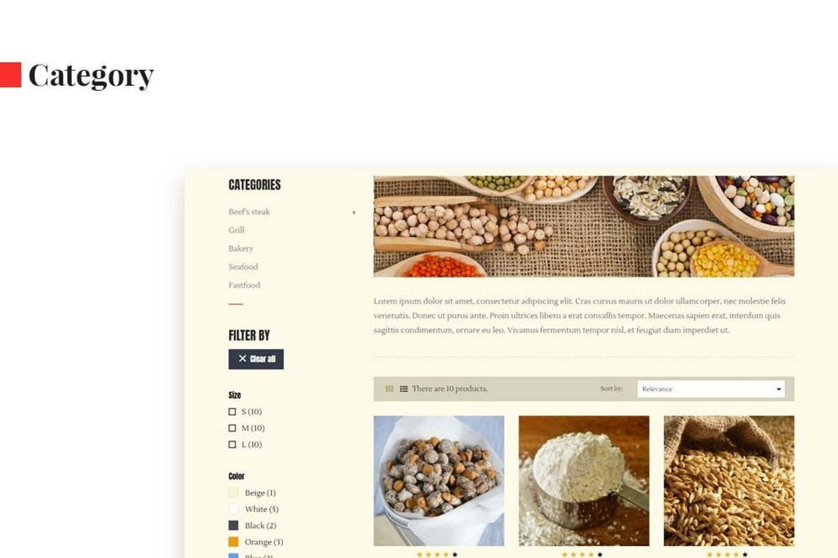 Leo Cereal Responsive Prestashop, a Bootstrap Template by LeoTheme (Photo 6 of 7)