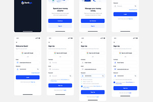 Bankgo - E-Wallet App UI Kit