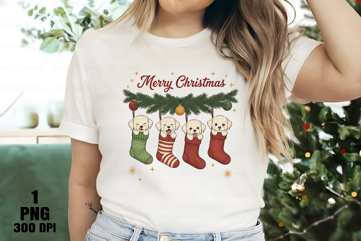 Funny Christmas Dog PNG, an Illustration by Daily.Designs (Photo 2 of 10)