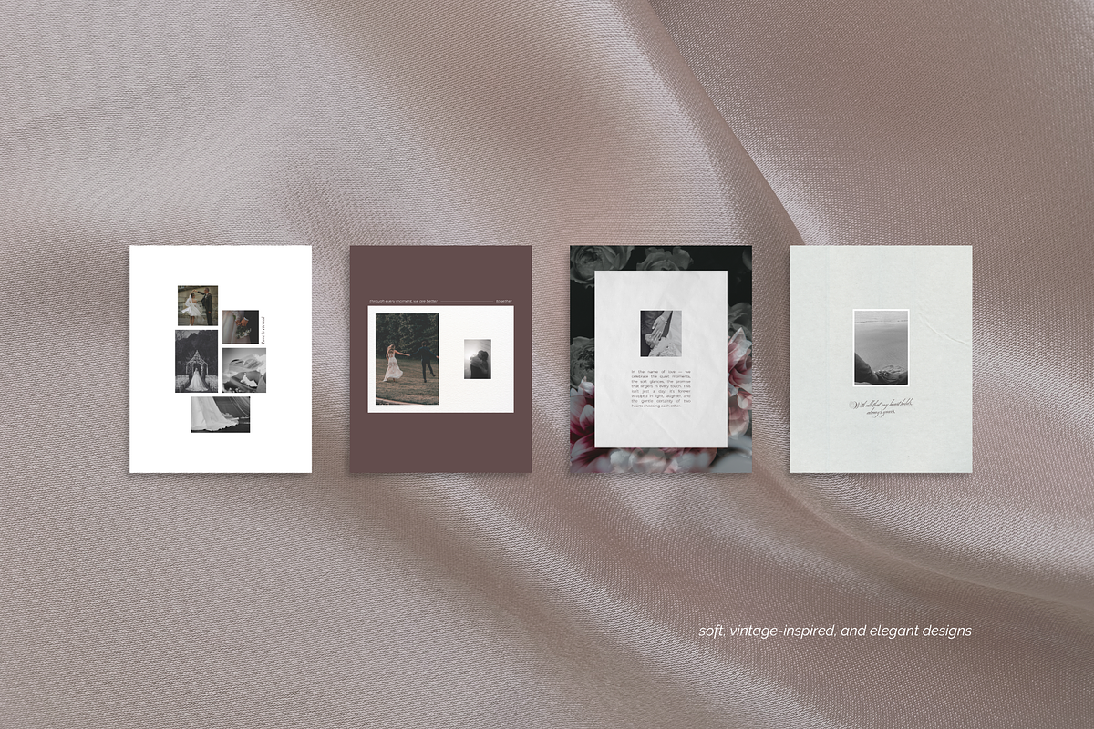 Soft Wedding, Photography Templates, a Social Media Template by IRISEA DESIGNS (Photo 4 of 5)