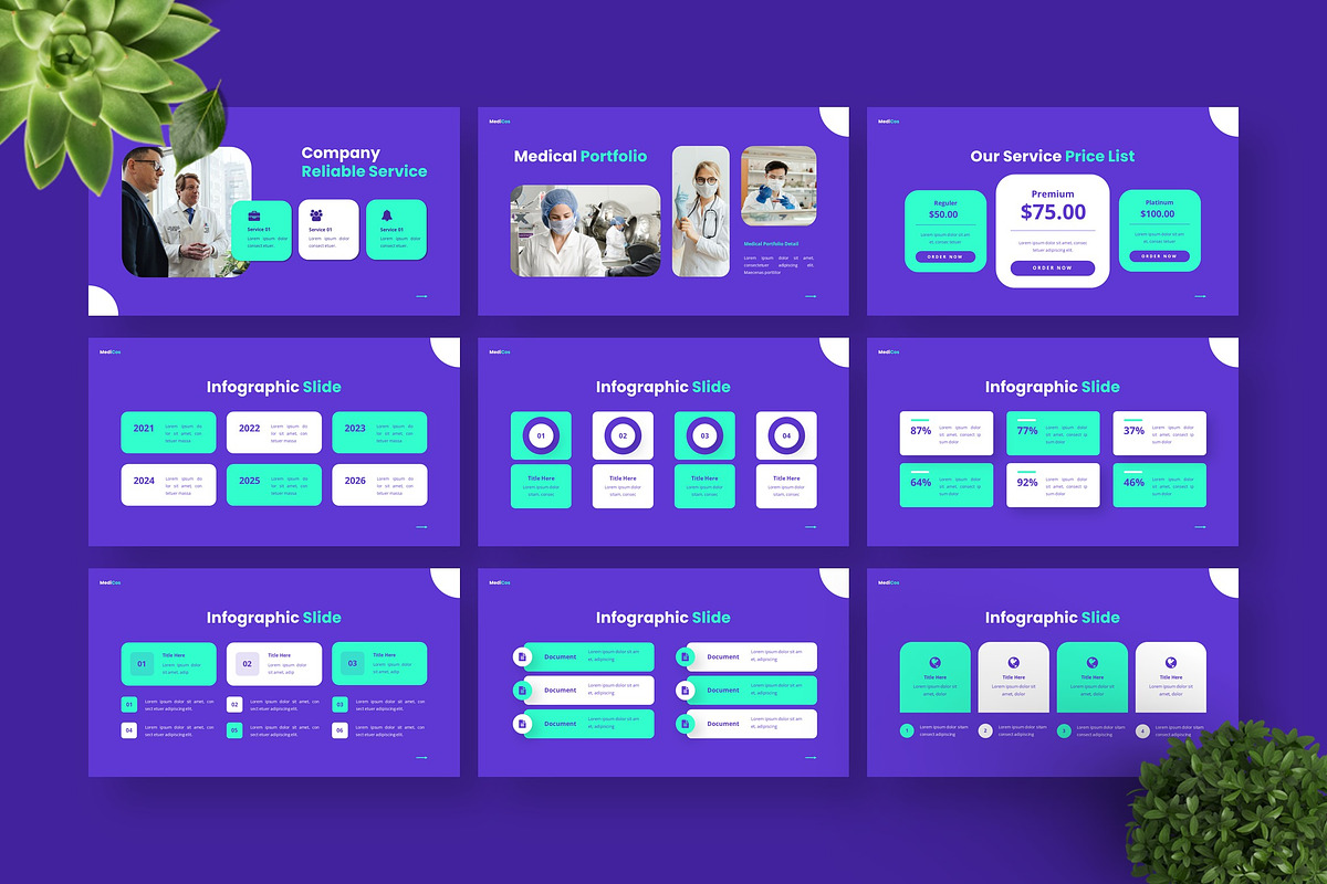 Medicos - Keynote Templates, a Presentation Template by Deepslide Studio (Photo 5 of 6)