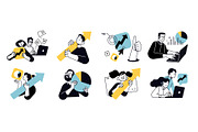 Success business., a Person Illustration by PureSolution (Thumbnail 4 of 6)
