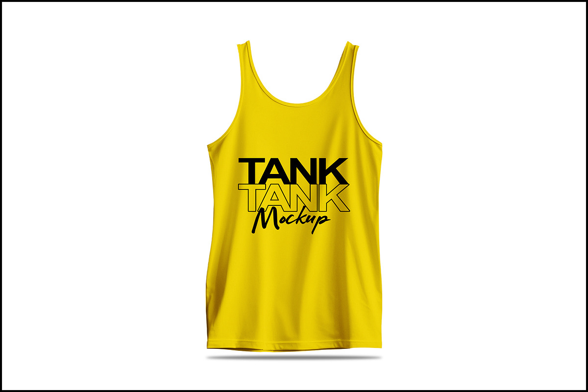 Tank Top Mockup, a Shirt Mockup by mockupbuys (Photo 8 of 8)