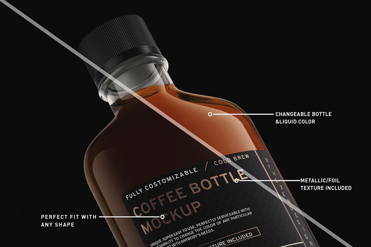 Coffee/Flask Bottle Mockup, a Product Mockup by HexenDesigns (Photo 6 of 11)