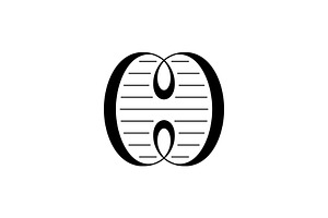 CC Letter Logo, a Design Template by Pure Design