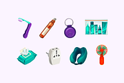 Travel Essentais, an Object Graphic by Deemak Daksina (Thumbnail 1 of 3)