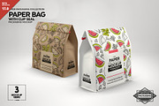 Paper Bags with Clip Seal Mockup, a Packaging Mockup by INCDesign (Thumbnail 1 of 9)