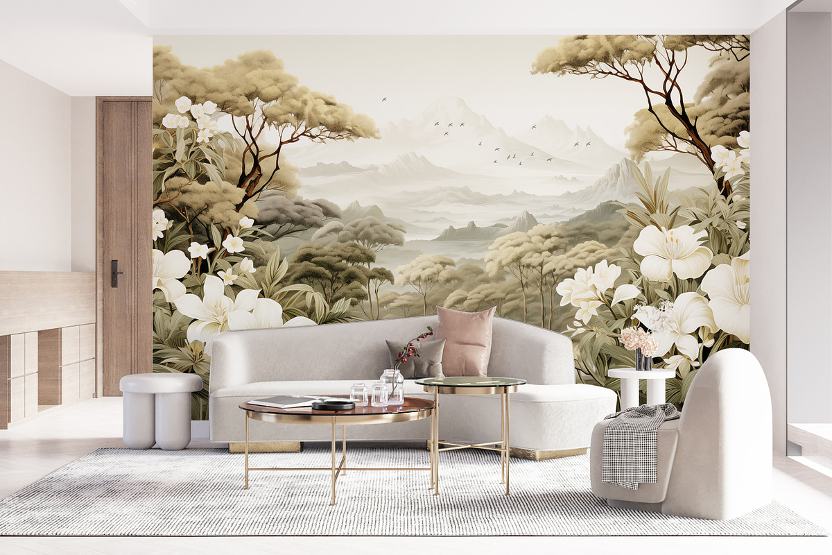 Tropical rainforest wallpaper, a Wallpaper Graphic by fei long (Photo 5 of 10)