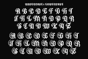 Markos Blackletter Tattoo Font, a Blackletter Font by WhymoreArt (Thumbnail 10 of 13)