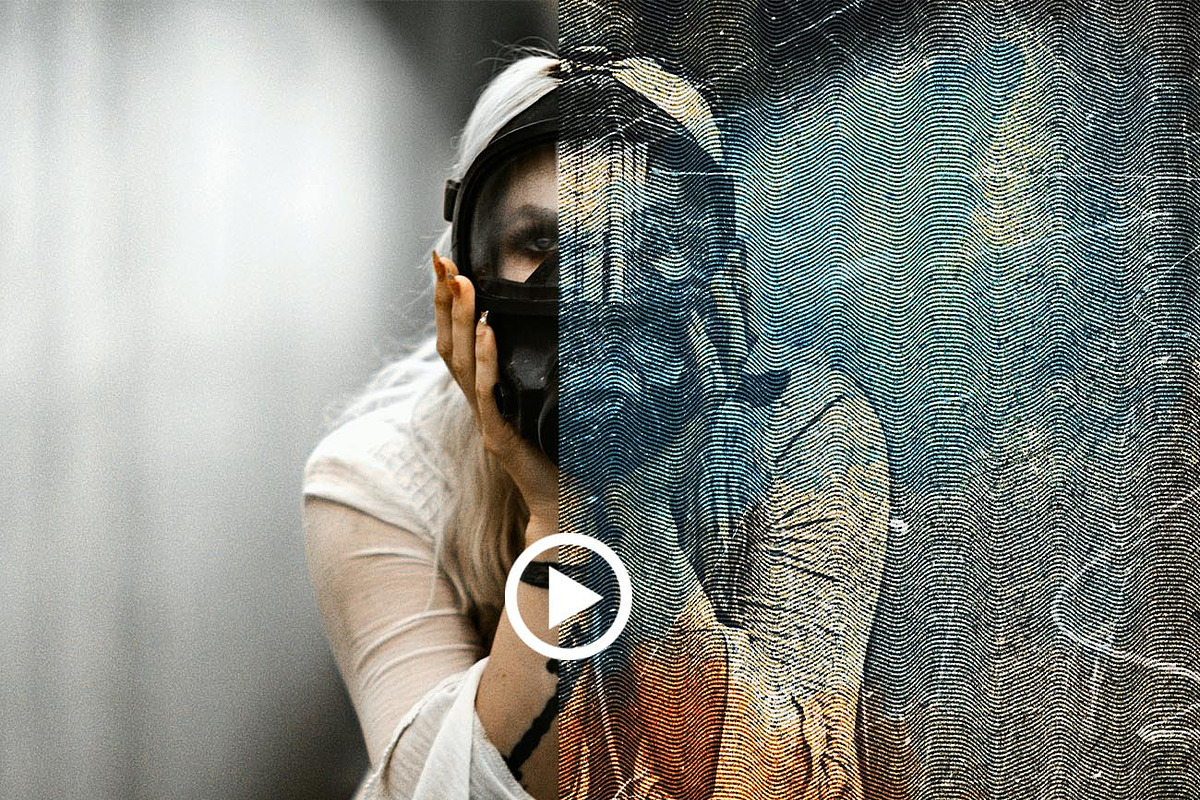 Grunge Texture Effect FX Ps Action, a Brushes & More by Studio Retouch (Photo 14 of 16)