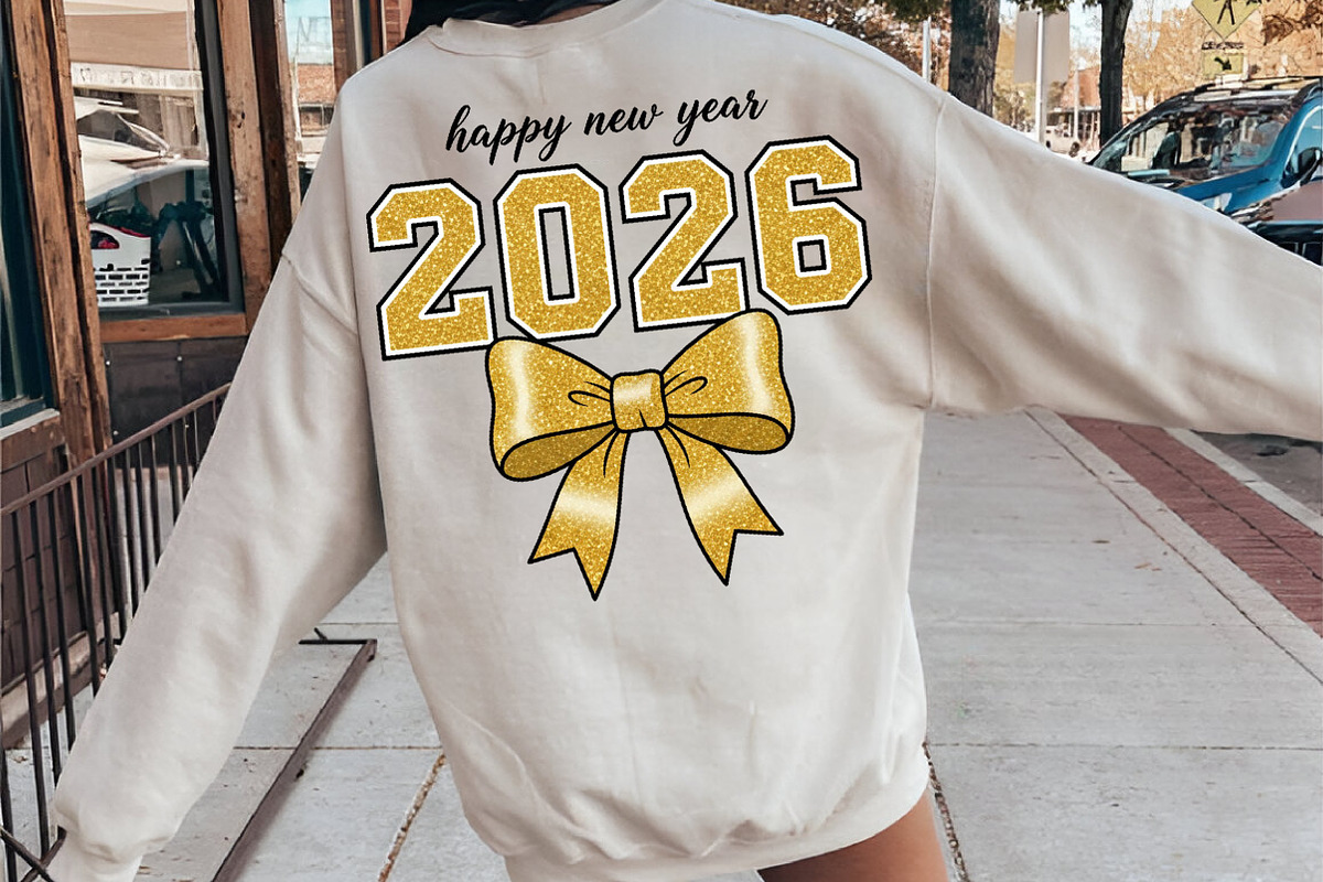 Happy New Year Glitter Coquette PNG, an Illustration by SinaCreation (Photo 6 of 10)
