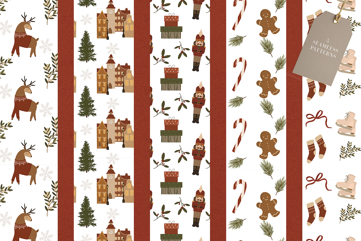 Christmas Story Abstract Art, a Decorative Illustration by Miracles Everywhere (Photo 9 of 9)