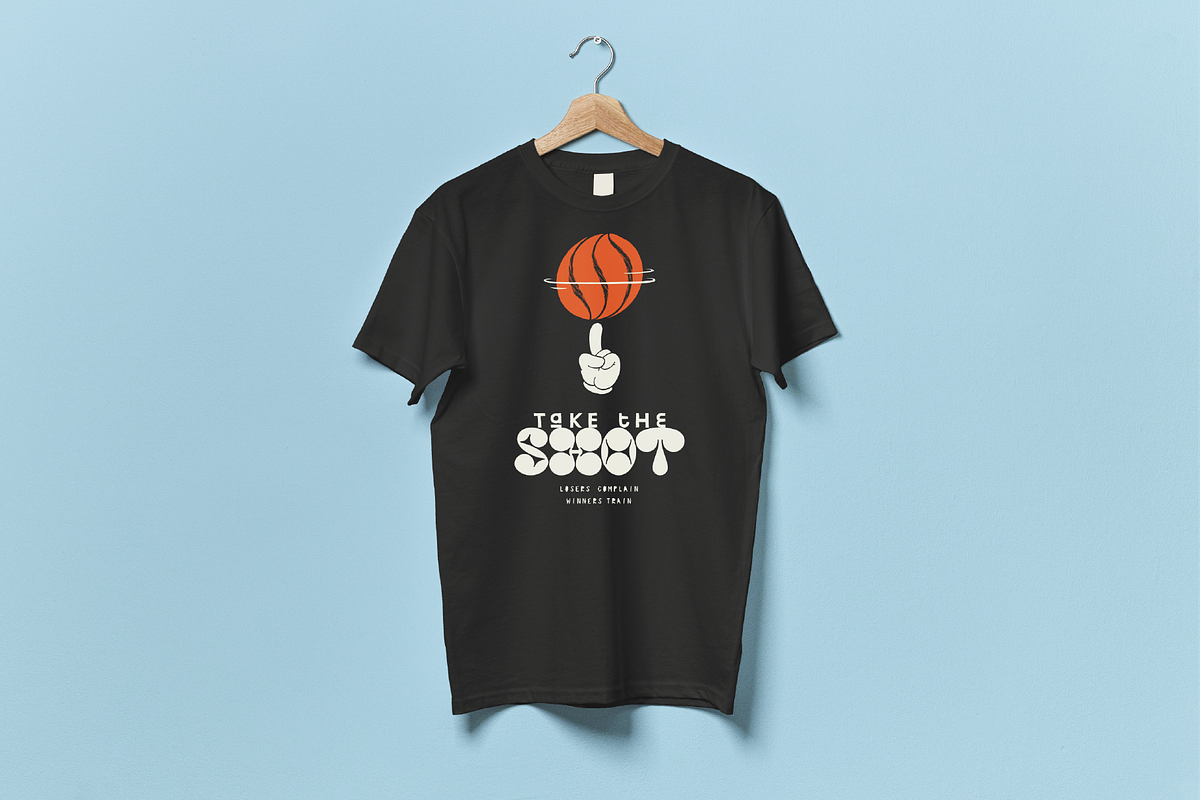 Basketball Spin, a Sport Illustration by hand draw (Photo 4 of 6)